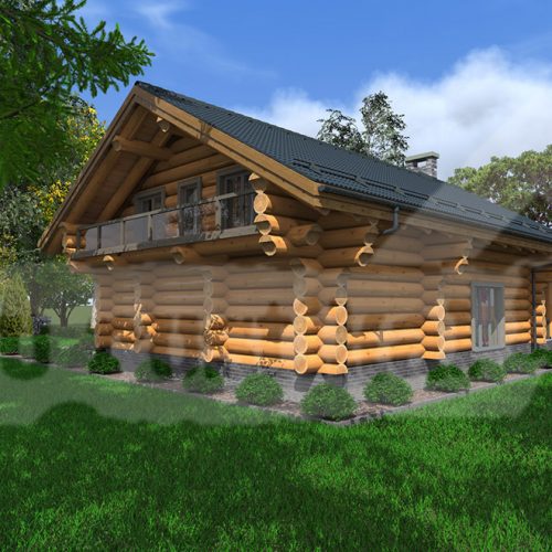 Blockhaus Dresden Holzbau Rustikal